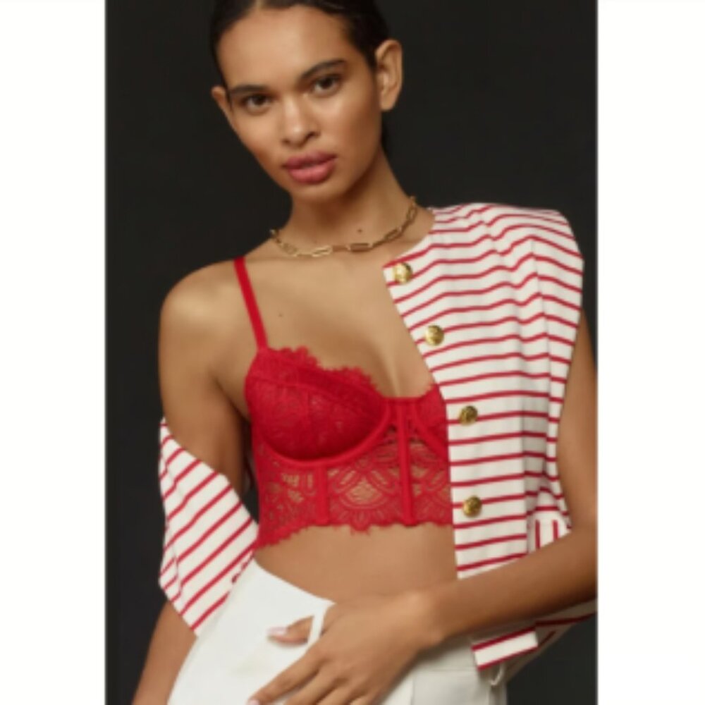 Brand New by Anthropologie The Giselle Lace Bustier